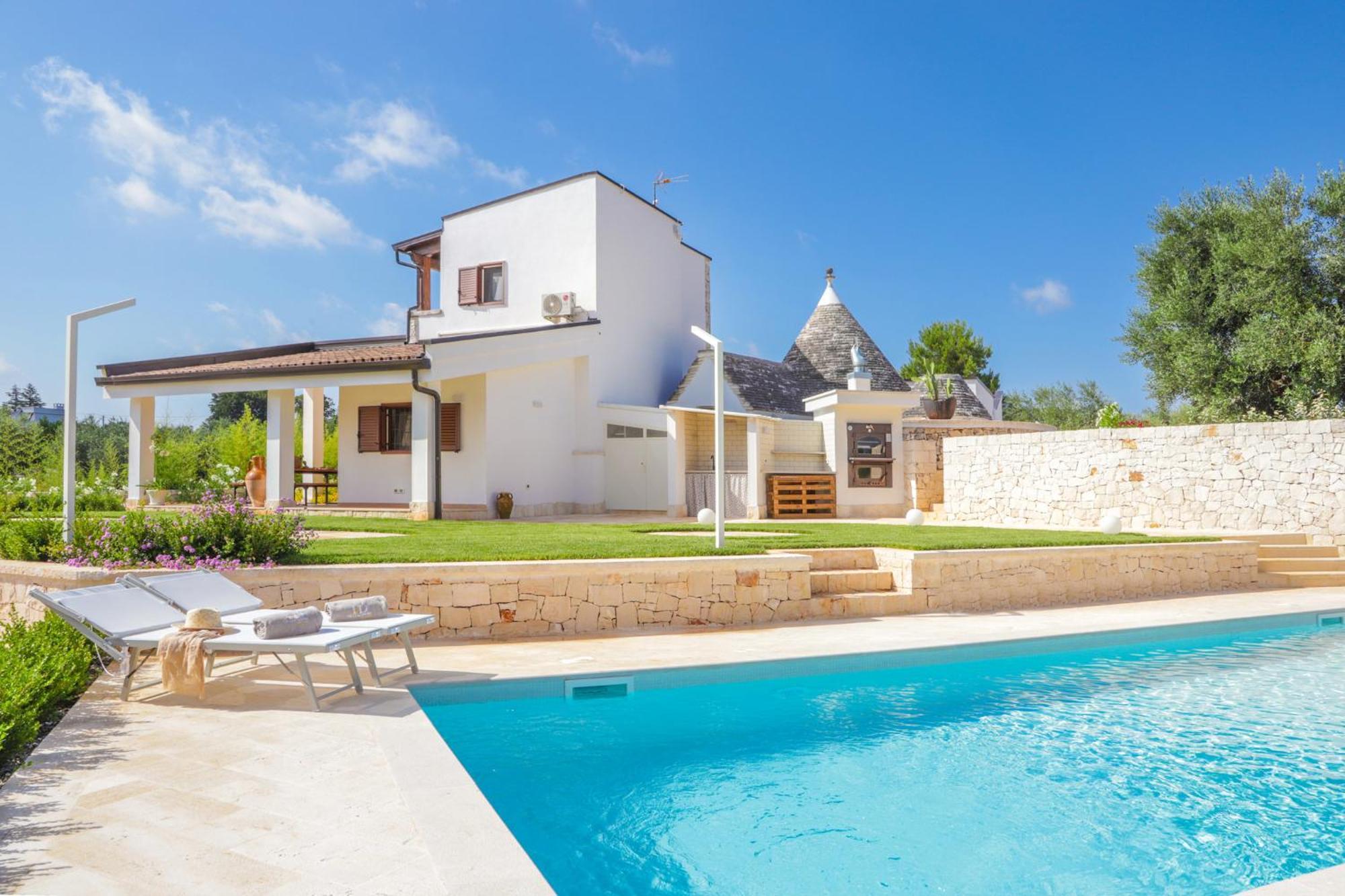 Villa Td Trulli Saveni Trulli With Pool Near The Centre Castellana Grotte Exterior foto