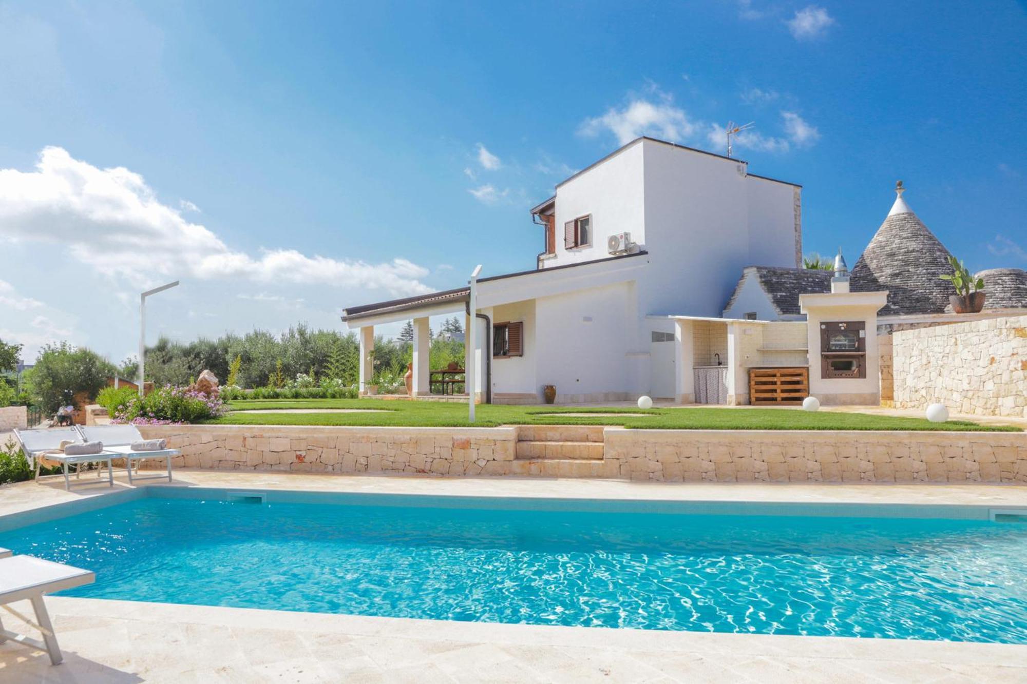 Villa Td Trulli Saveni Trulli With Pool Near The Centre Castellana Grotte Exterior foto